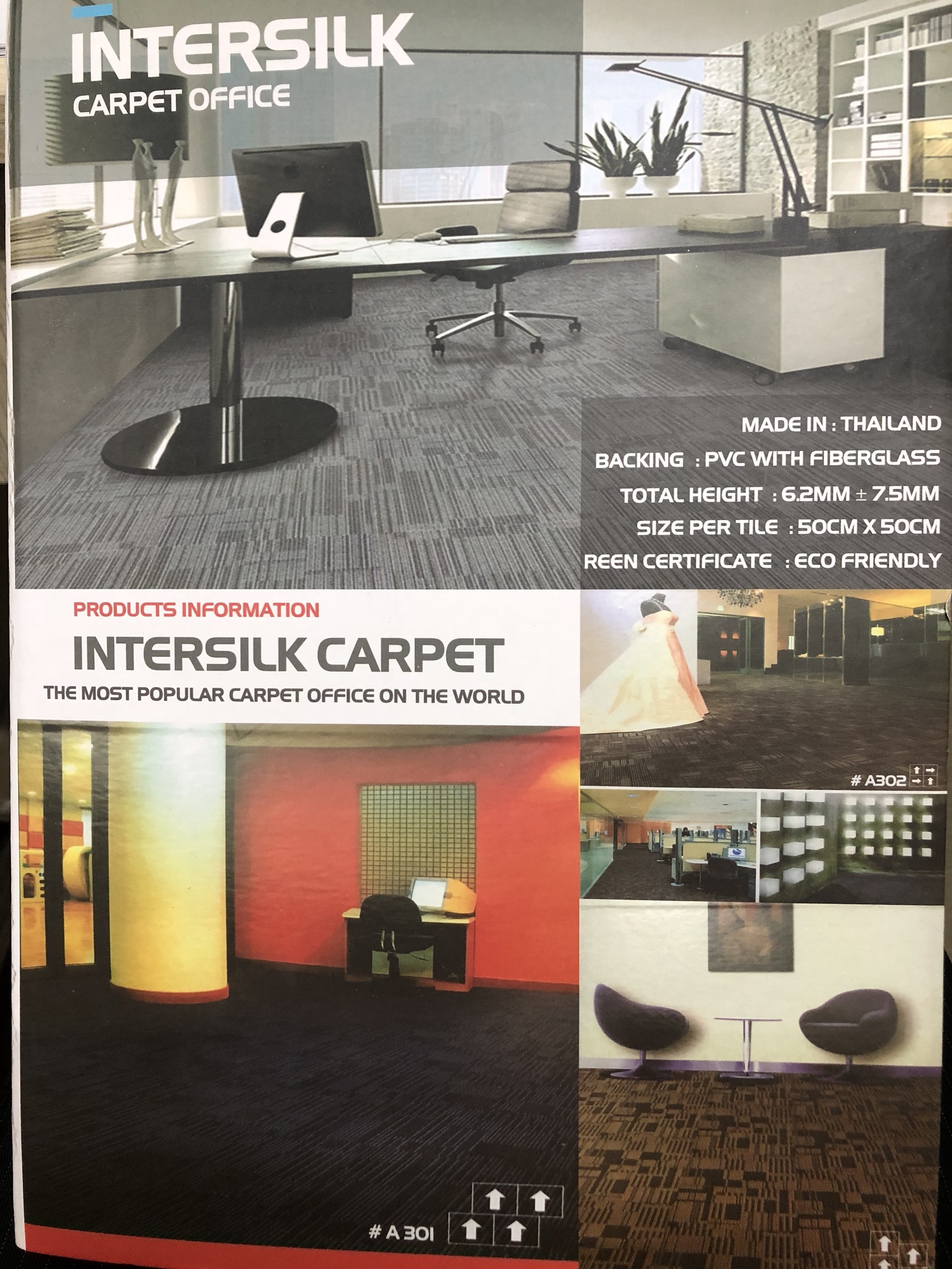 Thảm văn phòng intersilk