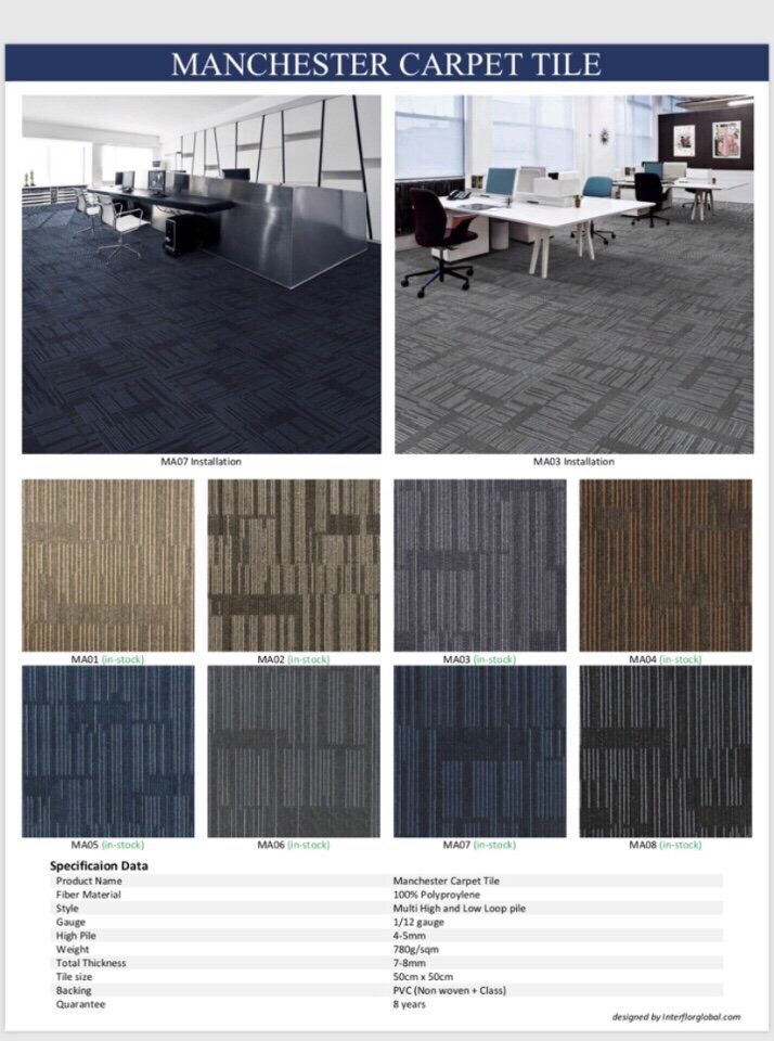 Thảm trải sàn Manchester interflor