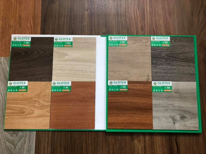 Sàn nhựa giả gỗ Glotex