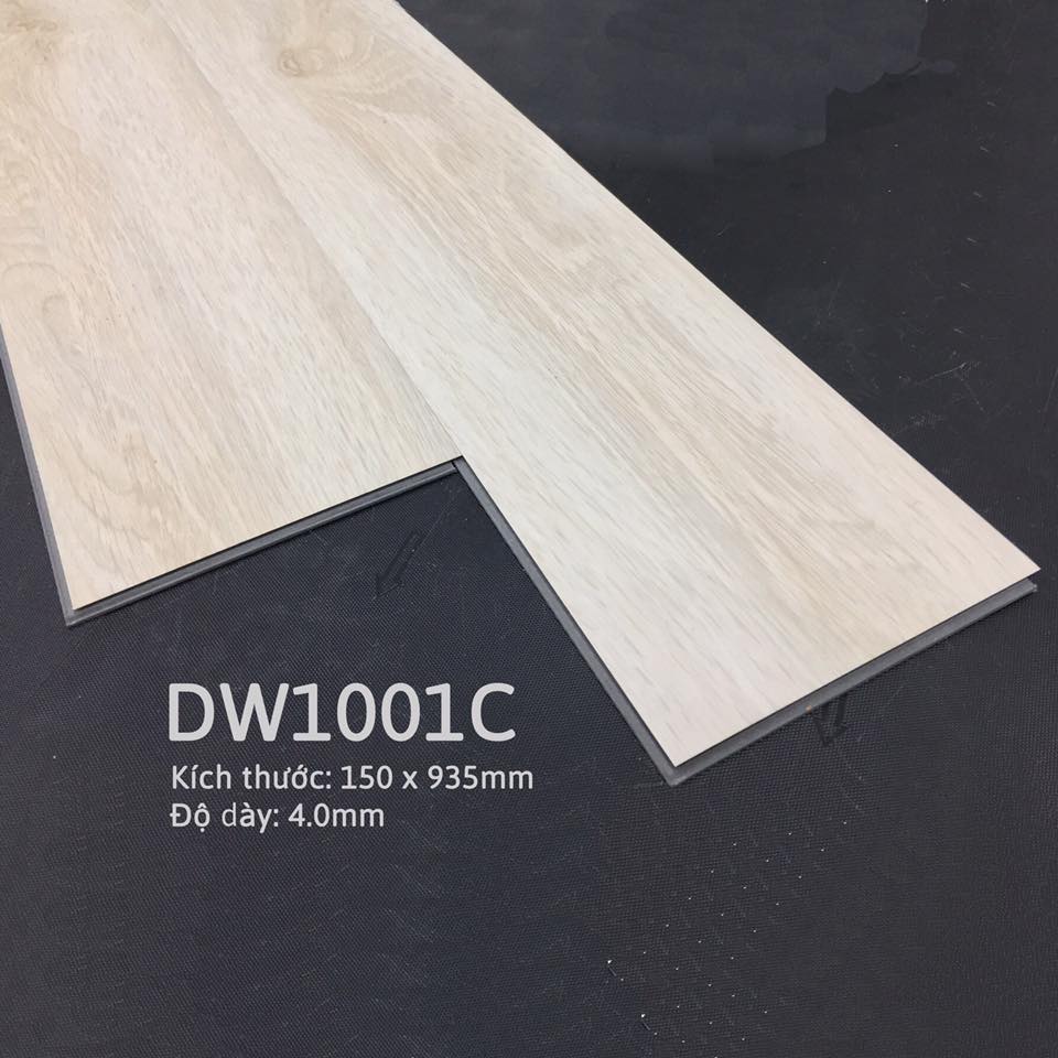 Sàn nhựa hèm khóa deluxe click DW1001