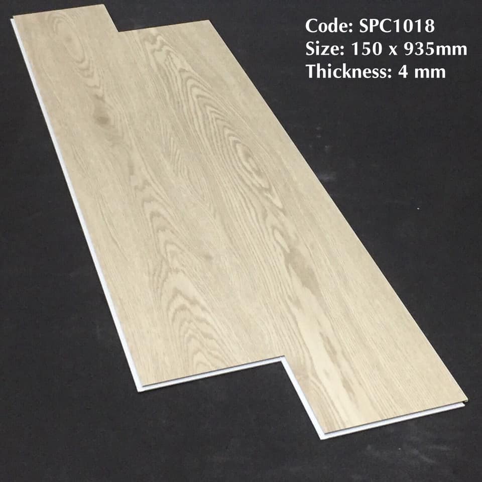 Sàn nhụa hèm khóa spc deluxe 1018