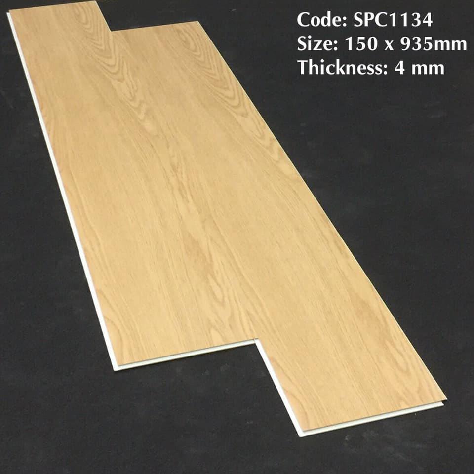 Sàn nhụa hèm khóa spc deluxe 1134