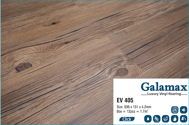 Sàn nhựa hèm khóa Galamax EV 405