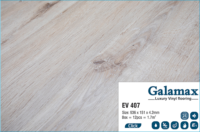 Sàn nhựa hèm khóa Galamax EV 407