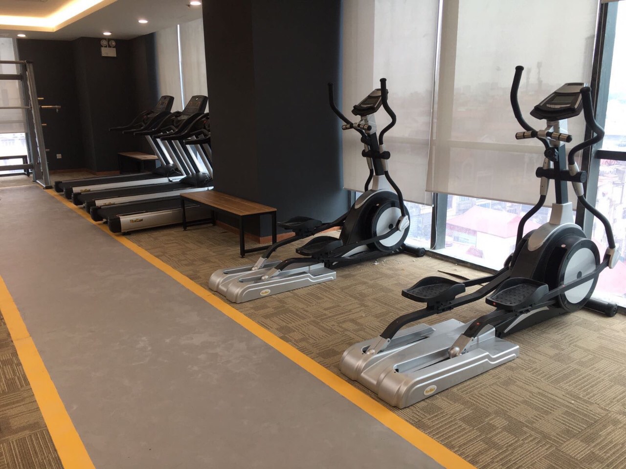 Thảm trải sàn Phòng Tập Gym 