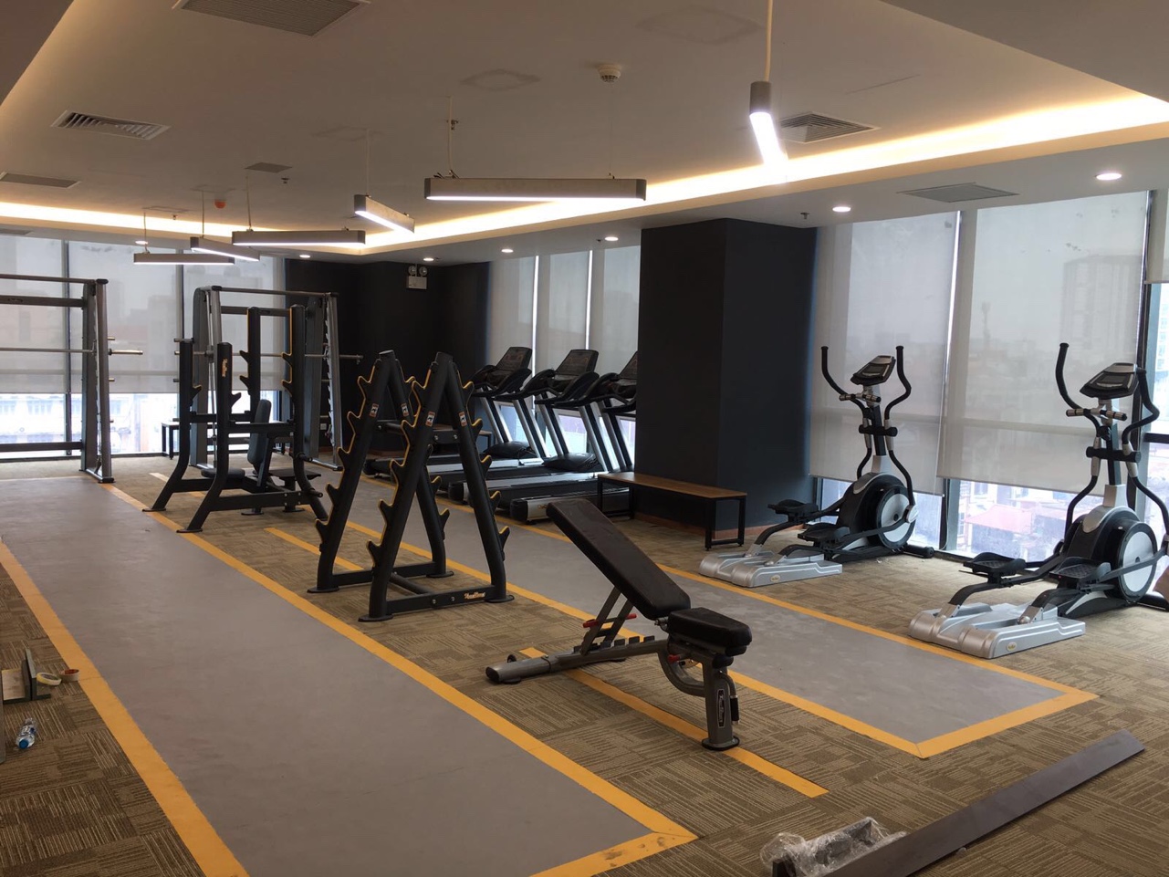 Thảm phòng Gym 
