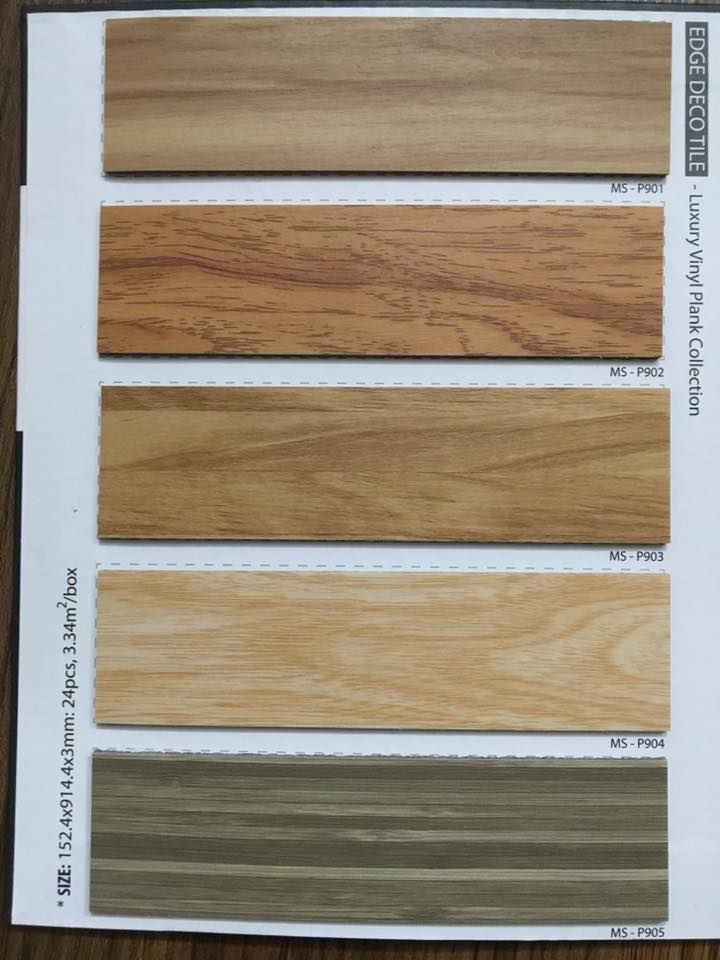 Sàn nhựa pvc egde decotile