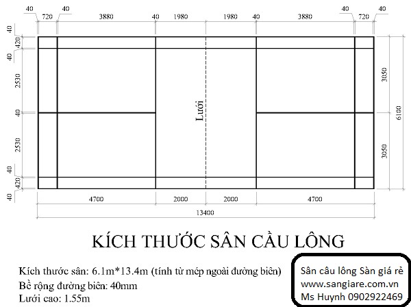 sần cầu lông