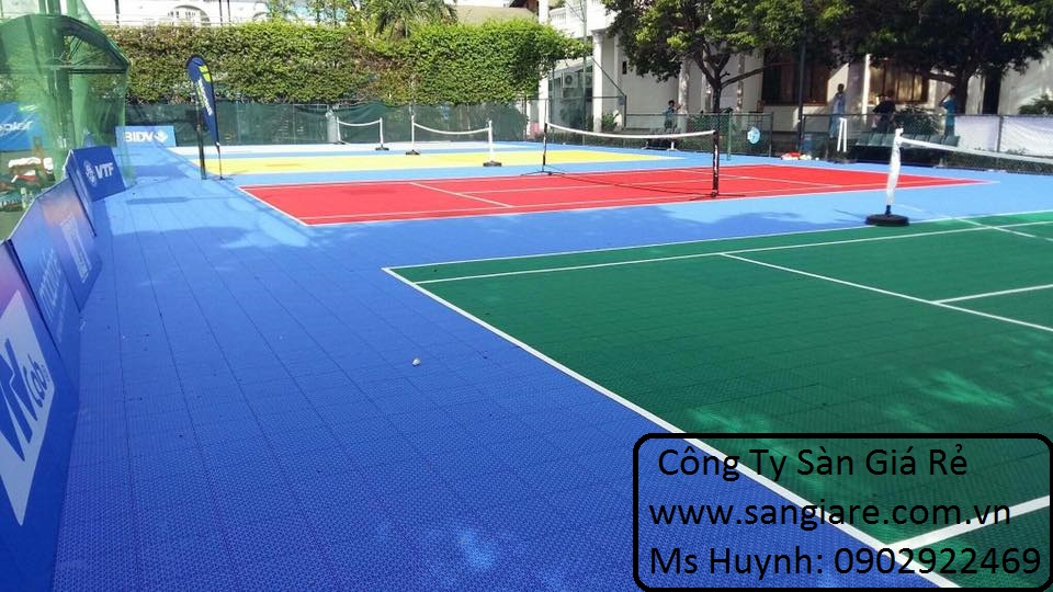 sàn ngoài trời tấm pvc