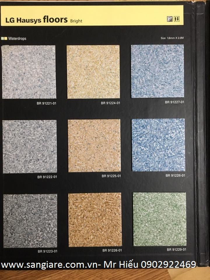 Thảm trải sàn   vinyl kháng khuẩn LG Hausys floors
